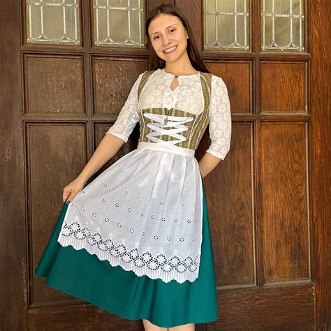 dirndl dress mini|authentic bavarian dirndl dress.